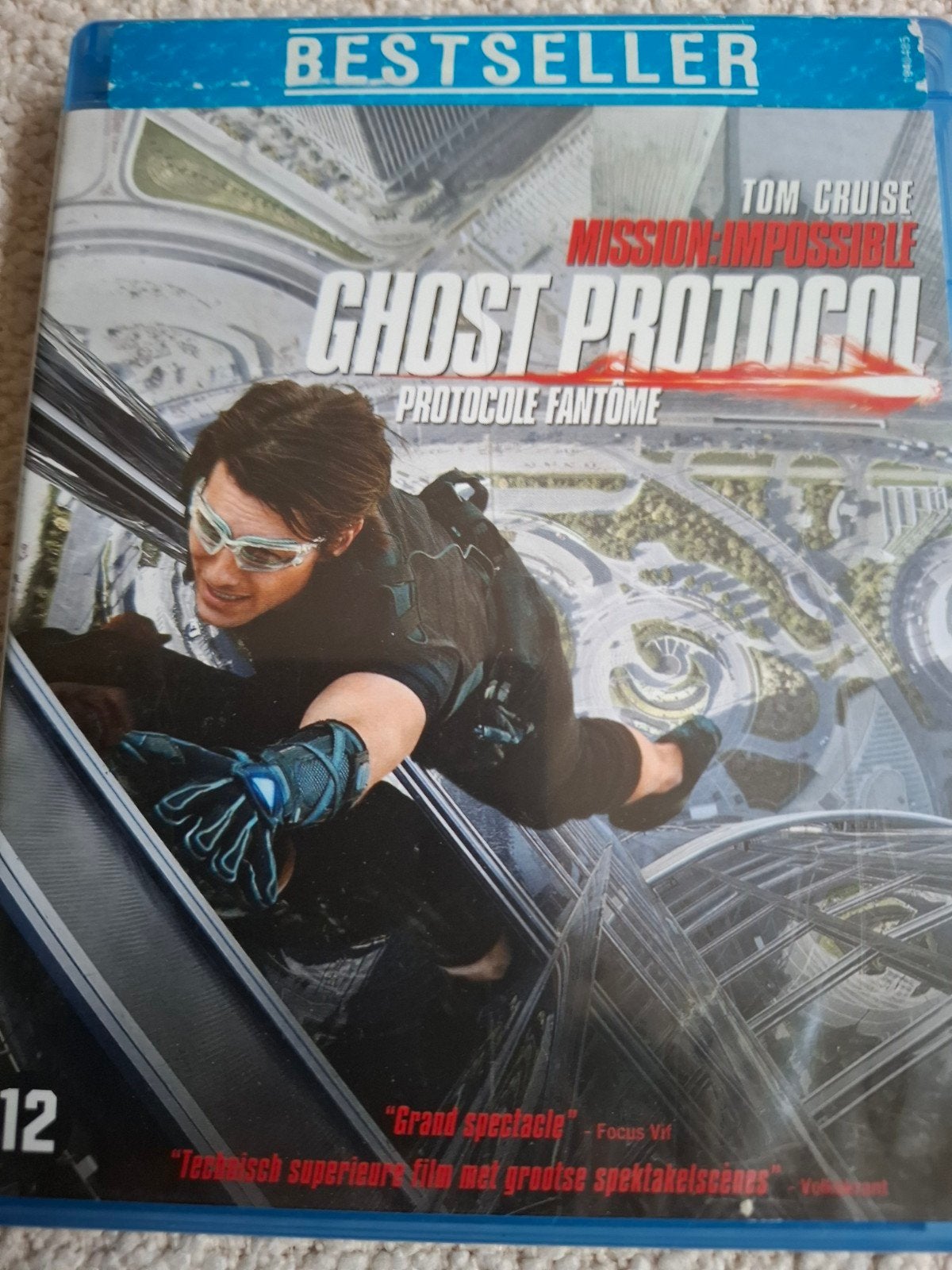 ghost protocol bluray, Ophalen of Verzenden, Zo goed als nieuw