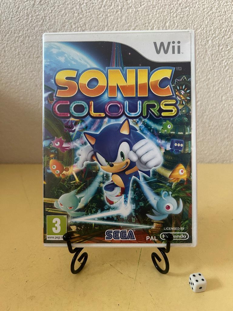 Sonic colours Nintendo Wii, Avontuur en Actie, Gebruikt, Ophalen of Verzenden, 3 spelers of meer