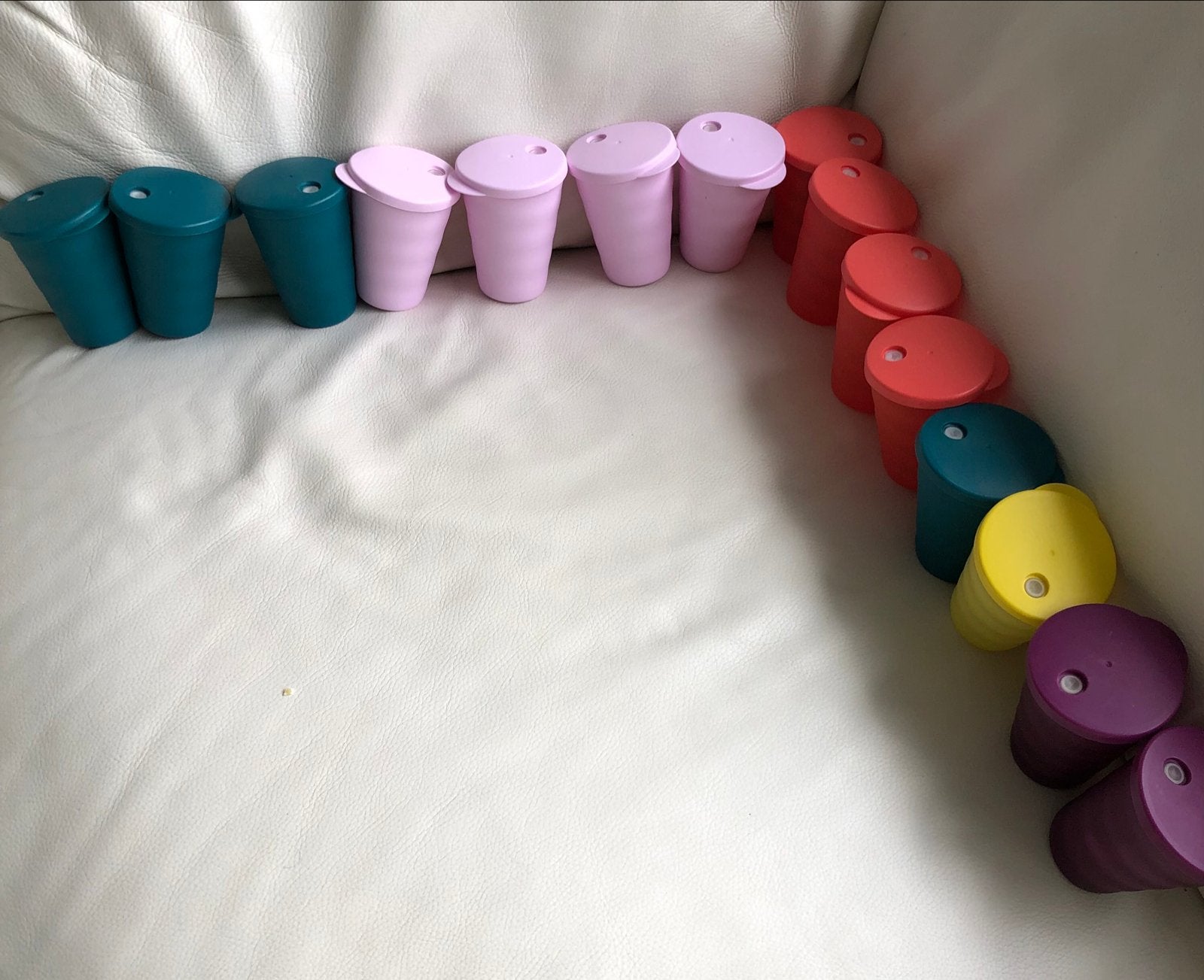 Tupperware Rietje Beker - Splinternieuw (per stuk), Ophalen of Verzenden, Nieuw, Blauw, Beker of Kan