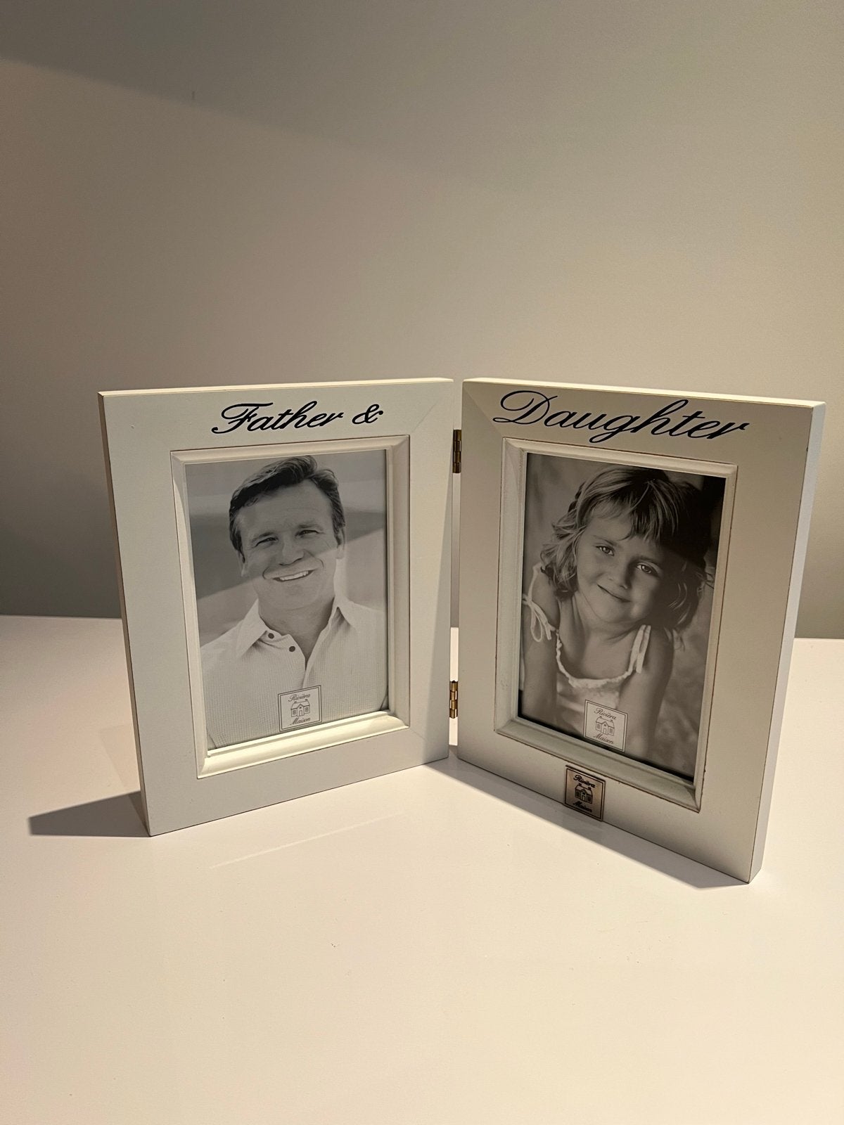 Rivièra Maison Fotolijst 'Father & Daughter', Ophalen of Verzenden, Zo goed als nieuw, Fotolijst, Wit