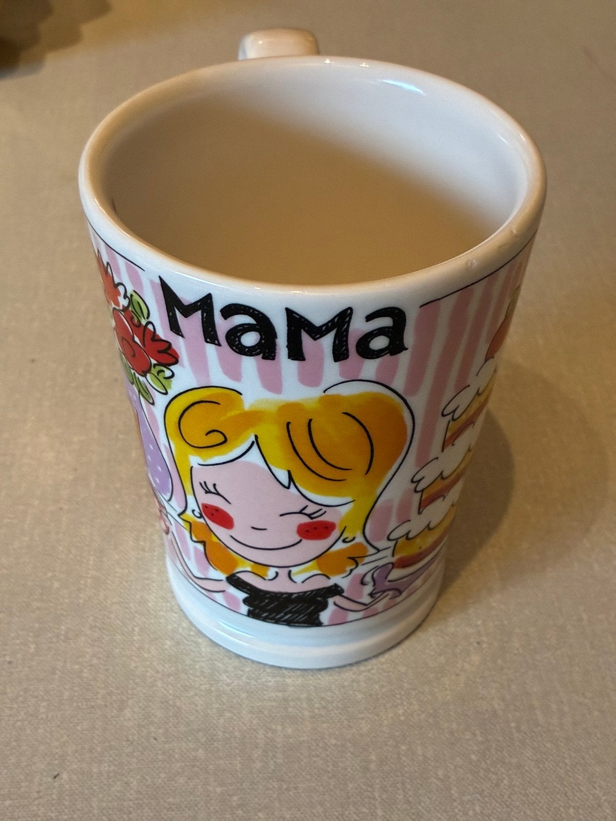 Blond Amsterdam mok, Ophalen of Verzenden, Zo goed als nieuw, Aardewerk, Kop(pen) en/of Schotel(s)