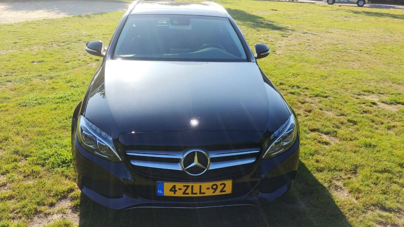 Mercedes-Benz C-Klasse C200 Automaat, trekhaak, leer, Achterwielaandrijving, 1800 kg, Zwart, 4 cilinders