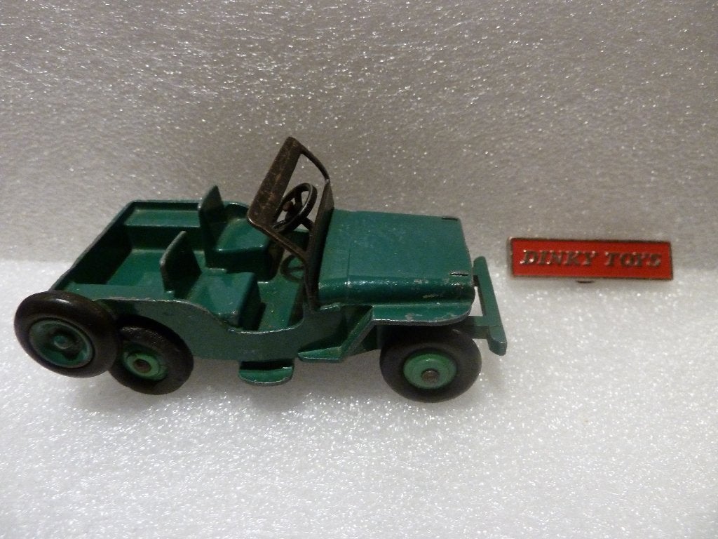 ORIGINELE DINKY TOYS: JEEP   25 Y, Ophalen of Verzenden, Gebruikt, Auto, Dinky Toys