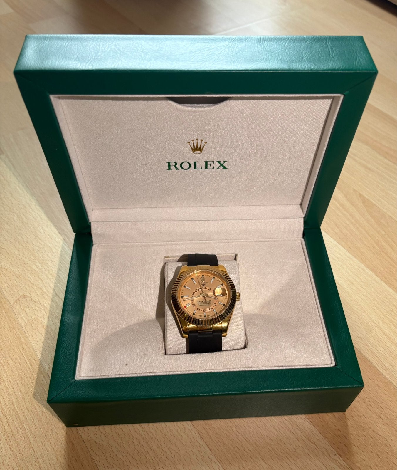 Rolex Skydweller, Ophalen, Staal, Rolex, Polshorloge