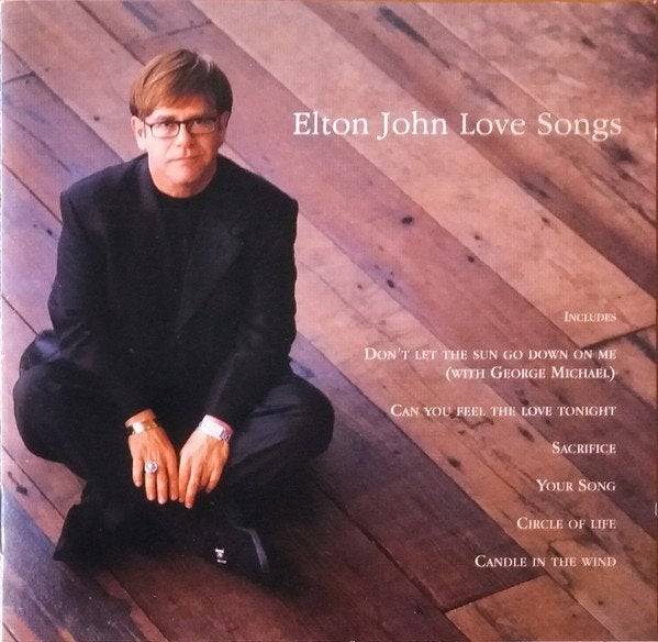 CD ELTON JOHN LOVE SONGS greatest hits, Verzenden, Zo goed als nieuw, Pop, Verzamelalbum