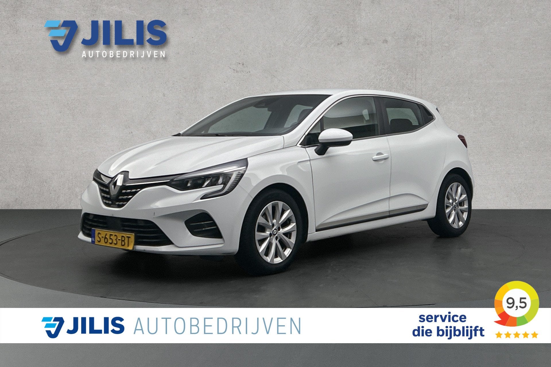 Renault Clio 1.0 TCe Intens | LED koplampen | Apple Carplay, Auto's, Renault, Voorwielaandrijving, Stof, Gebruikt, Met garantie (alle)