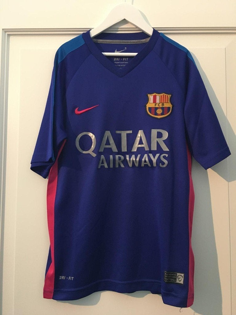 #VSM50 Voetbalshirt FC Barcelona te koop!! M, Maat M, Verzenden, Zo goed als nieuw, Shirt