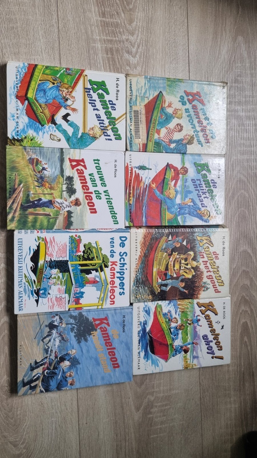 8x kameleon, Ophalen of Verzenden, Gelezen, H. de Roos