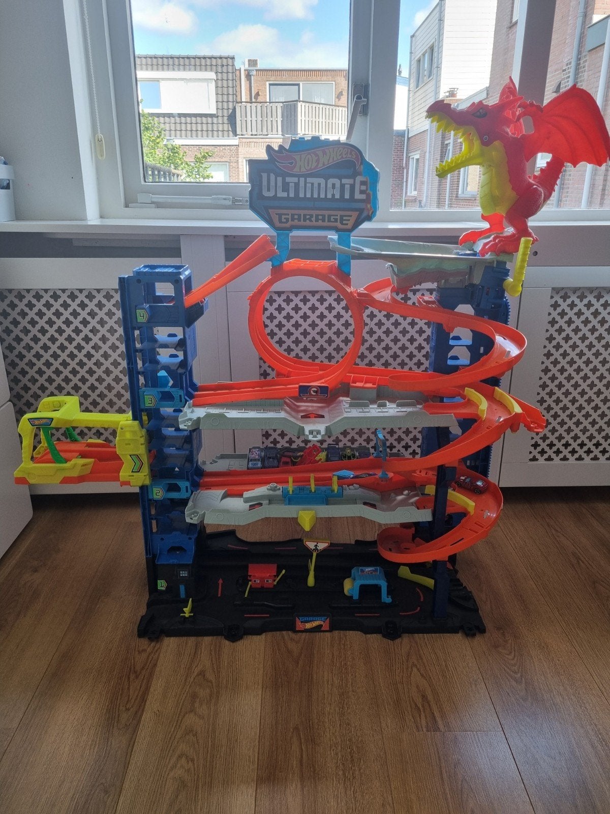 Hot Wheels Ultimate Garage met draak, Ophalen, Nieuw