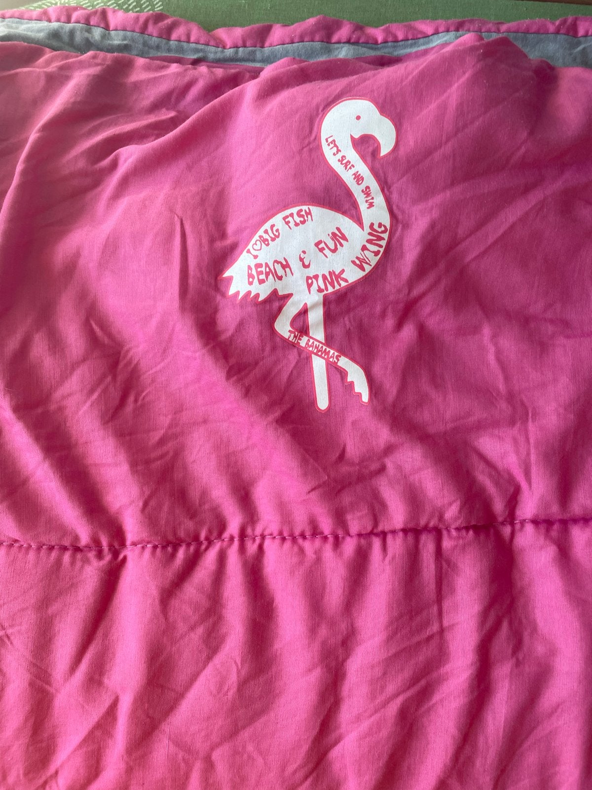 Gab Bag Slaapzak Roze Flamingo 70x160 cm, Ophalen of Verzenden, Gebruikt