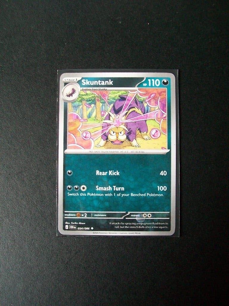 2934: Nieuwe Pokemon Kaart SKUNTANK HP 110 (054/086), Verzenden, Nieuw, Losse kaart