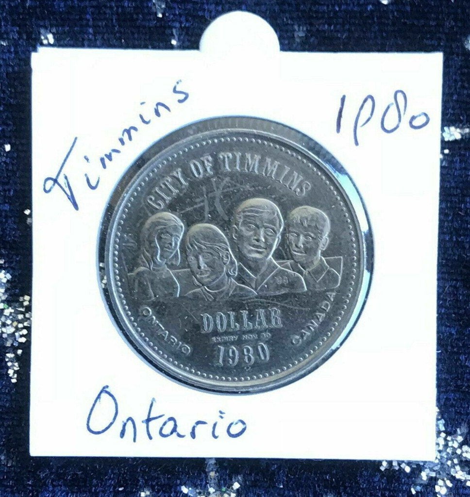 Canada - Ontario 1980 - Timmins - Trade Dollar Token - Cir, Verzenden, Noord-Amerika, Losse munt