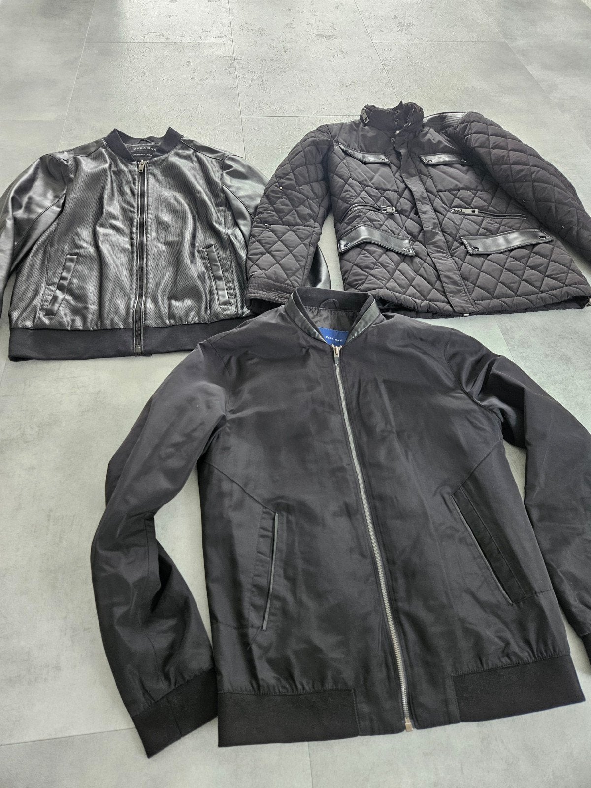 3 heren jassen van de Zara, Kleding | Heren, Ophalen of Verzenden, Zo goed als nieuw, Maat 52/54 (L)