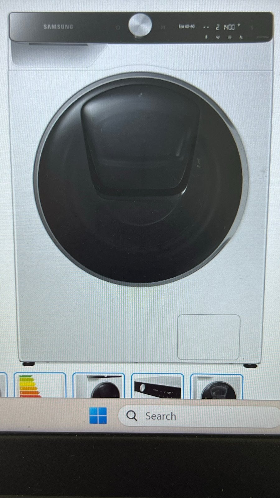 Samsung WD90T984ASE/S2 Was-droogcombinatie 9/6 kg, 8 tot 10 kg, Ophalen of Verzenden, Zo goed als nieuw