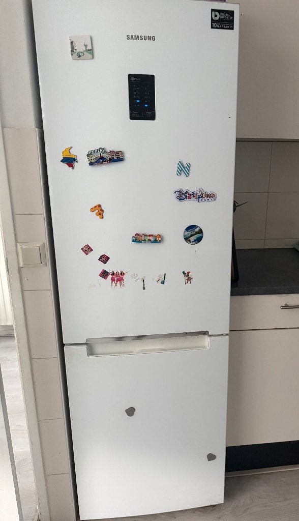 Koelkast Samsung., Witgoed en Apparatuur, Koelkasten en IJskasten, Ophalen, Gebruikt, 200 liter of meer, 160 cm of meer