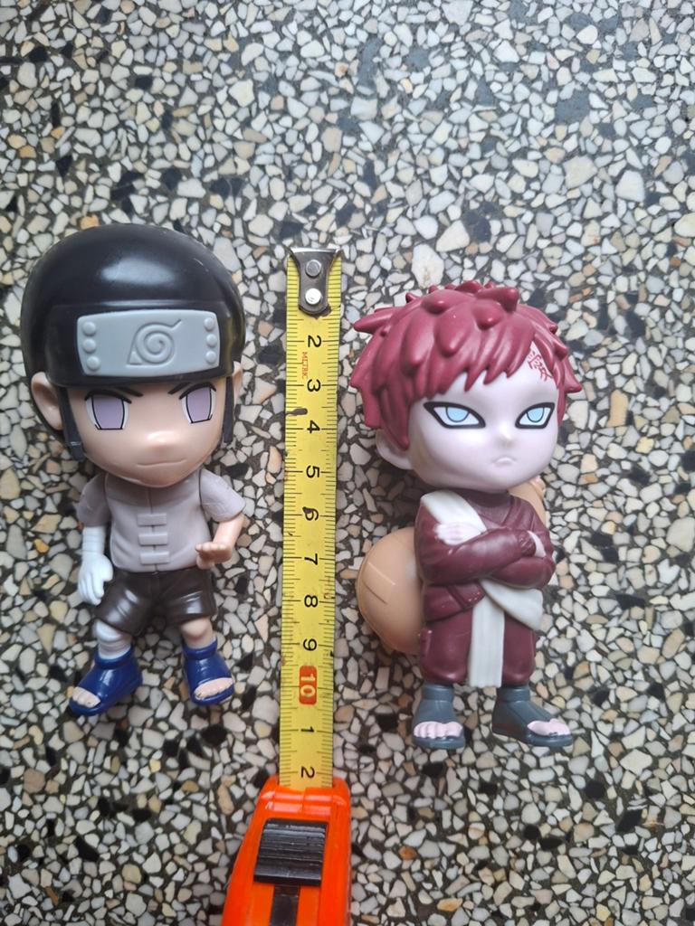 Poppetjes naruto gaara en neji hyuga figuren, Ophalen of Verzenden, Zo goed als nieuw