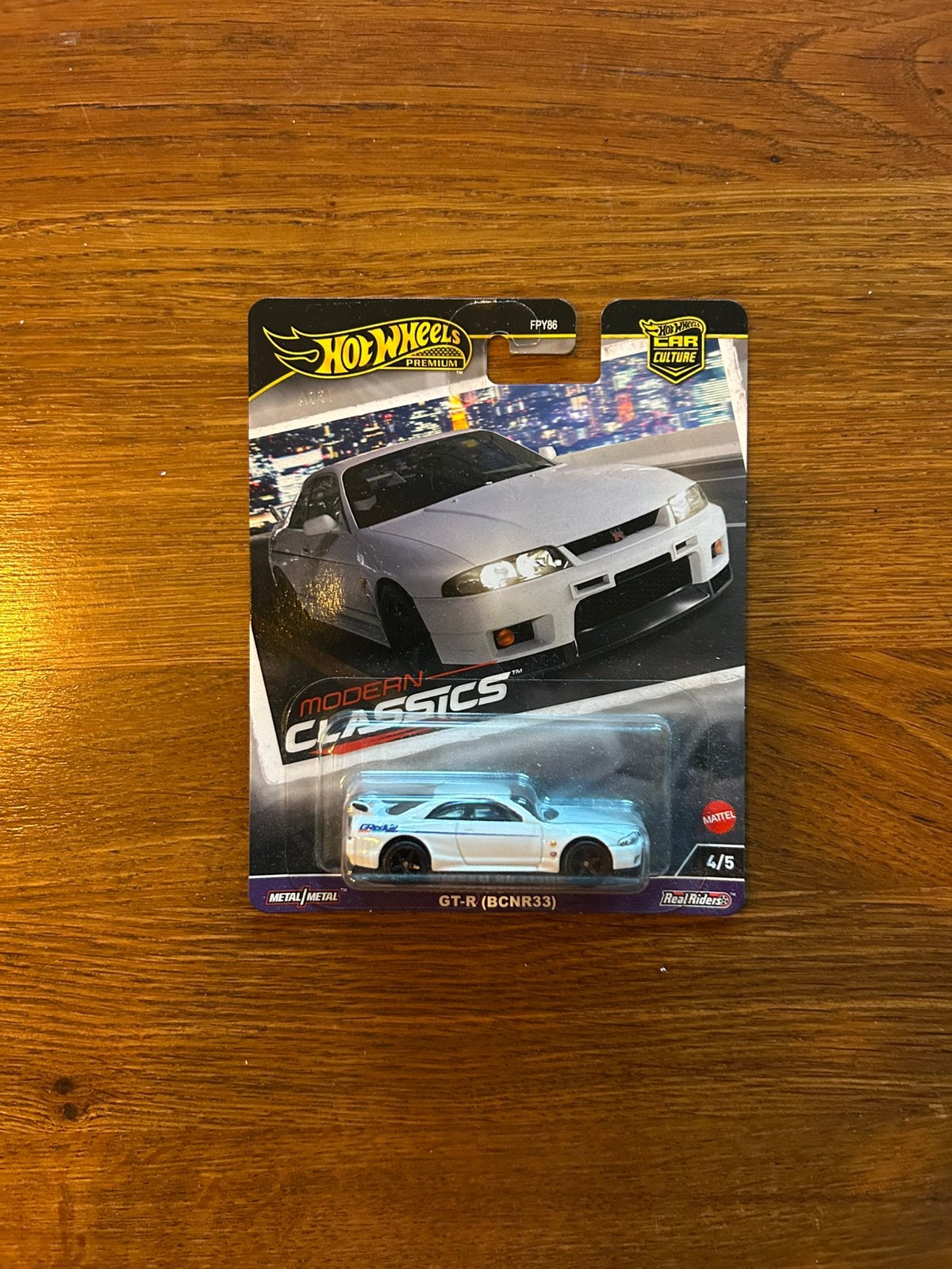 HotWheels Premium Nissan GTR R33, Verzenden, Zo goed als nieuw, Auto