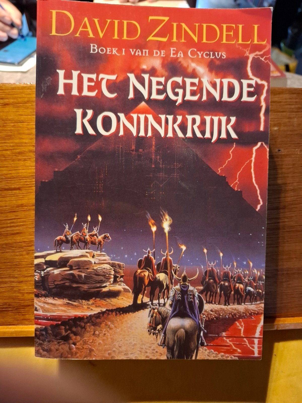 Het Negende Koninkrijk - David Zindell (Boek I Ea Cyclus), Boeken, Ophalen of Verzenden, Gelezen, David Zindell
