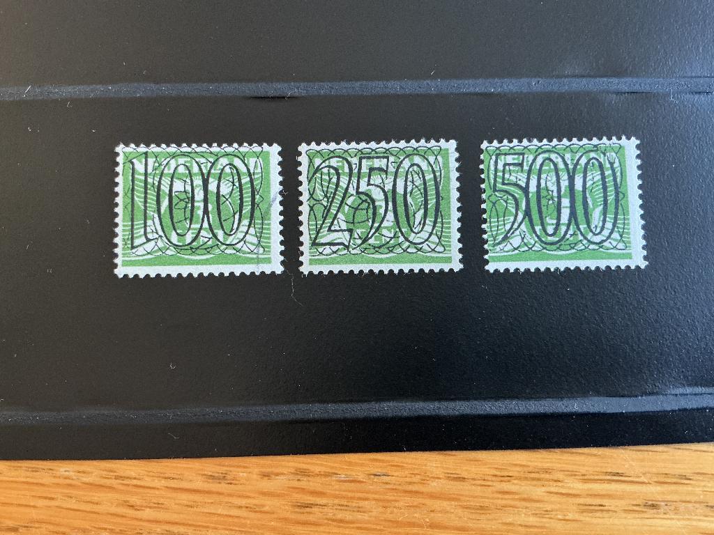 Tralie zegels guilloge 370-373, Verzenden, T/m 1940, Gestempeld