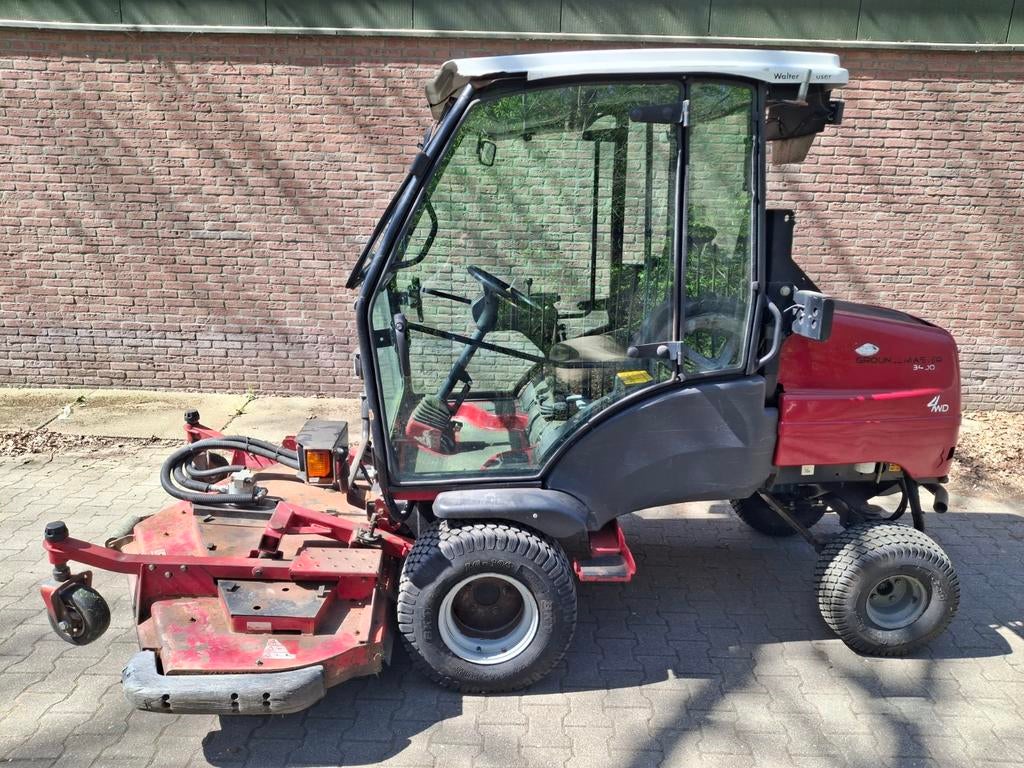 Toro GM 3400 AWD gazonmaaier diesel, Tuin en Terras, Grasmaaiers, Gebruikt, 50 cm of meer, Elektrische starter, Ophalen