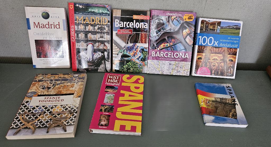 Reisgidsen Madrid/Barcelona/Parijs/Praag/NY/Korfoe, Boeken, Overige merken, Europa, Diverse auteurs, Ophalen of Verzenden