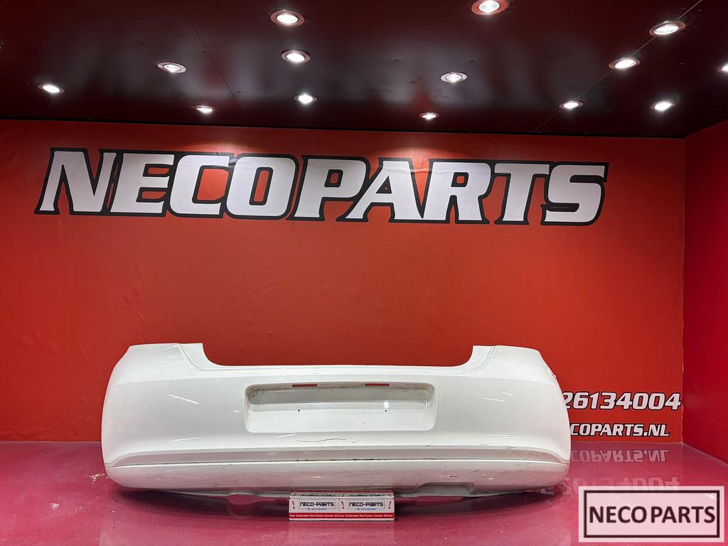 VW POLO 6R ACHTERBUMPER WIT ORGINEEL 6R6807421BH, Auto-onderdelen, Carrosserie en Plaatwerk, Gebruikt, -, Volkswagen, -