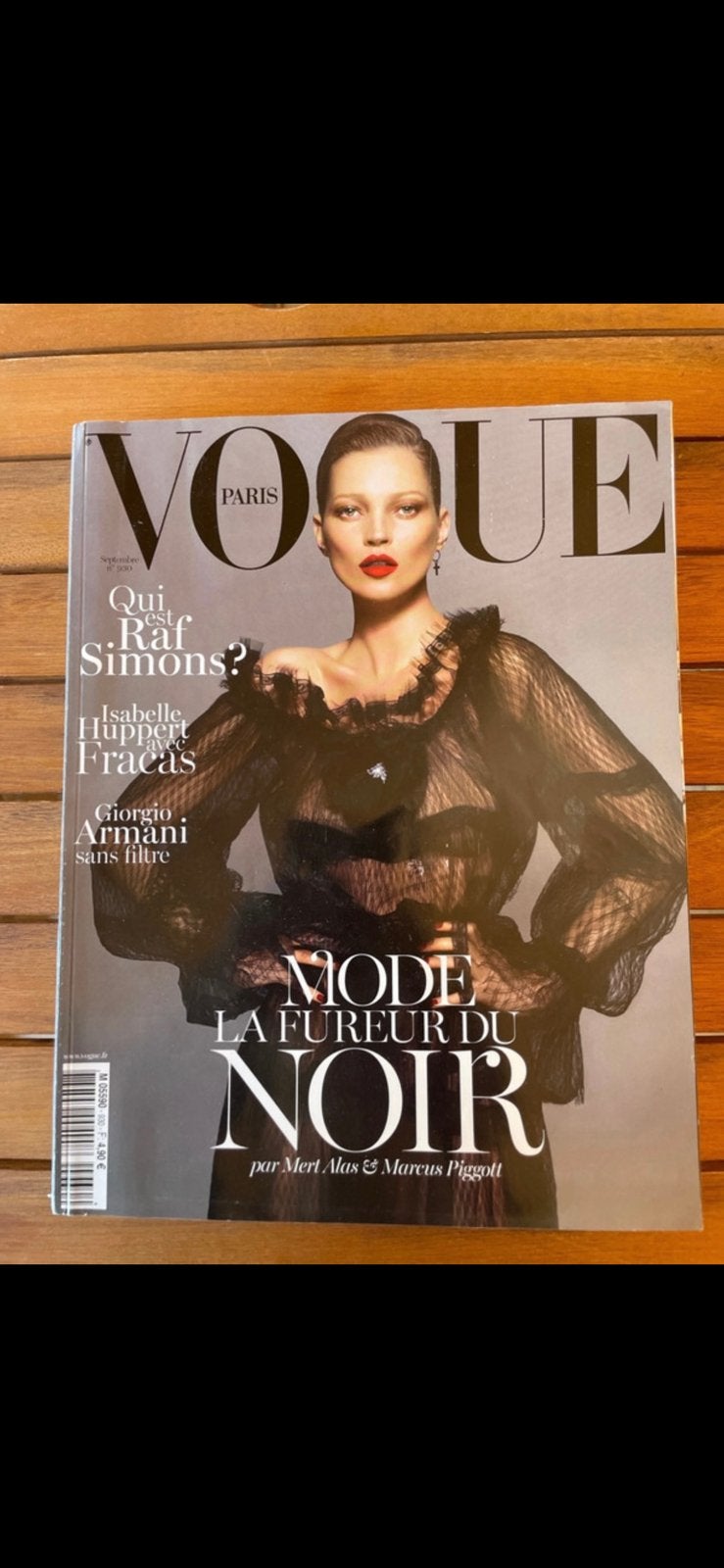 Vogue Paris 2012 Kate Moss Rare!!, Ophalen of Verzenden, Gelezen, Mode algemeen