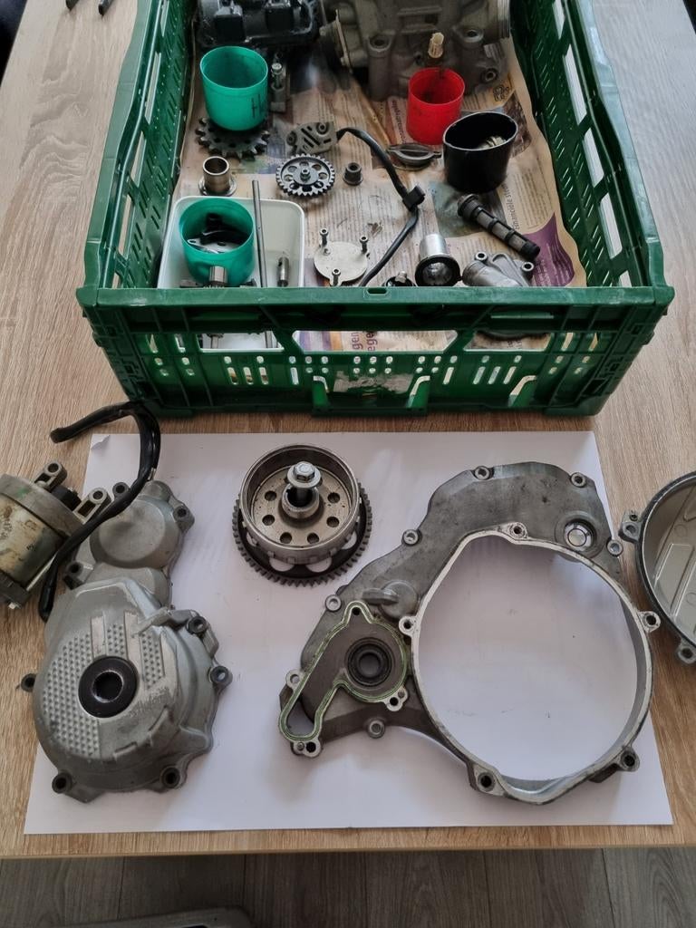 Div Ktm Motoronderdelen - carterdeel, sxf 250, Ophalen of Verzenden, Gebruikt
