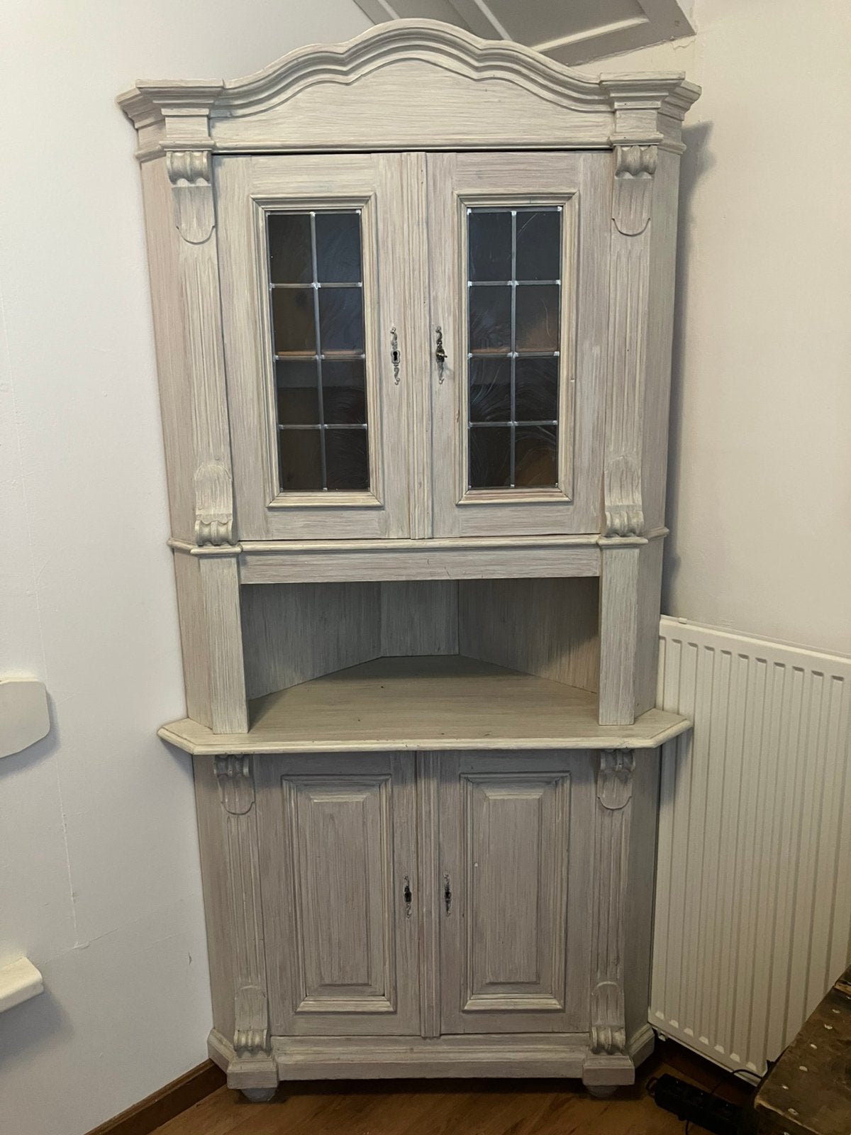 Hoekkast, Huis en Inrichting, Kasten | Buffetkasten, Ophalen, 150 tot 200 cm, 25 tot 50 cm, Gebruikt