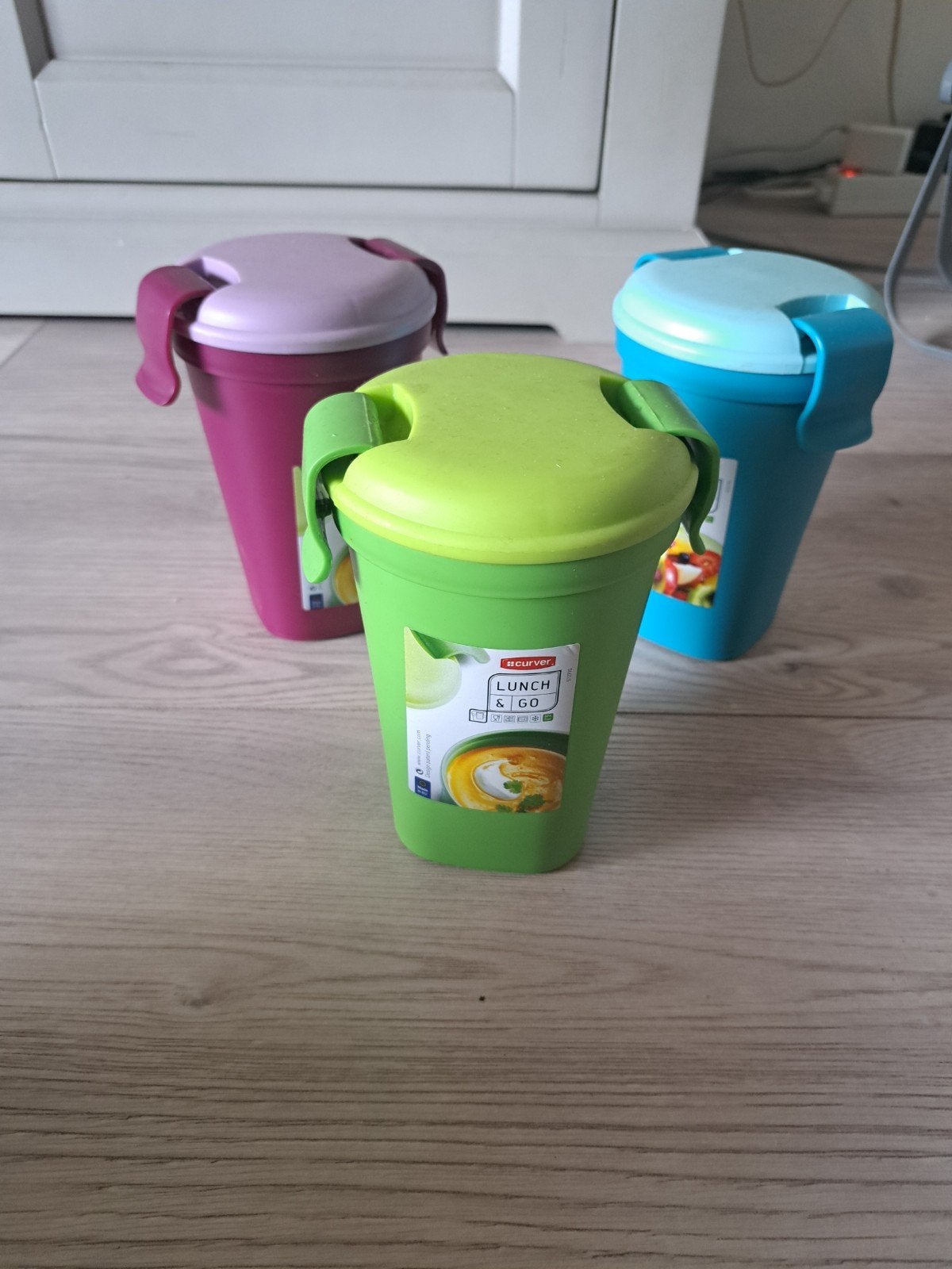 Curver lunch & co bekers, Ophalen, Overige kleuren, 500 ml, Beker of Kan