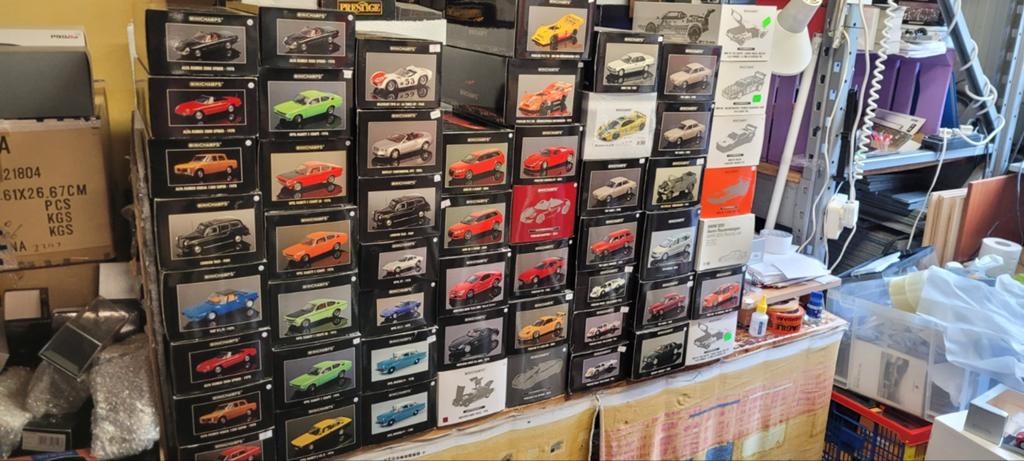 Verzameling van 54 stuks Minichamps 1/18, Hobby en Vrije tijd, Modelauto's | 1:18, Ophalen of Verzenden, Zo goed als nieuw, Auto