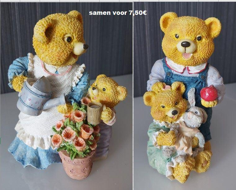 Nieuw: papa en mama beer (spaarpot), Ophalen of Verzenden, Nieuw, Dier