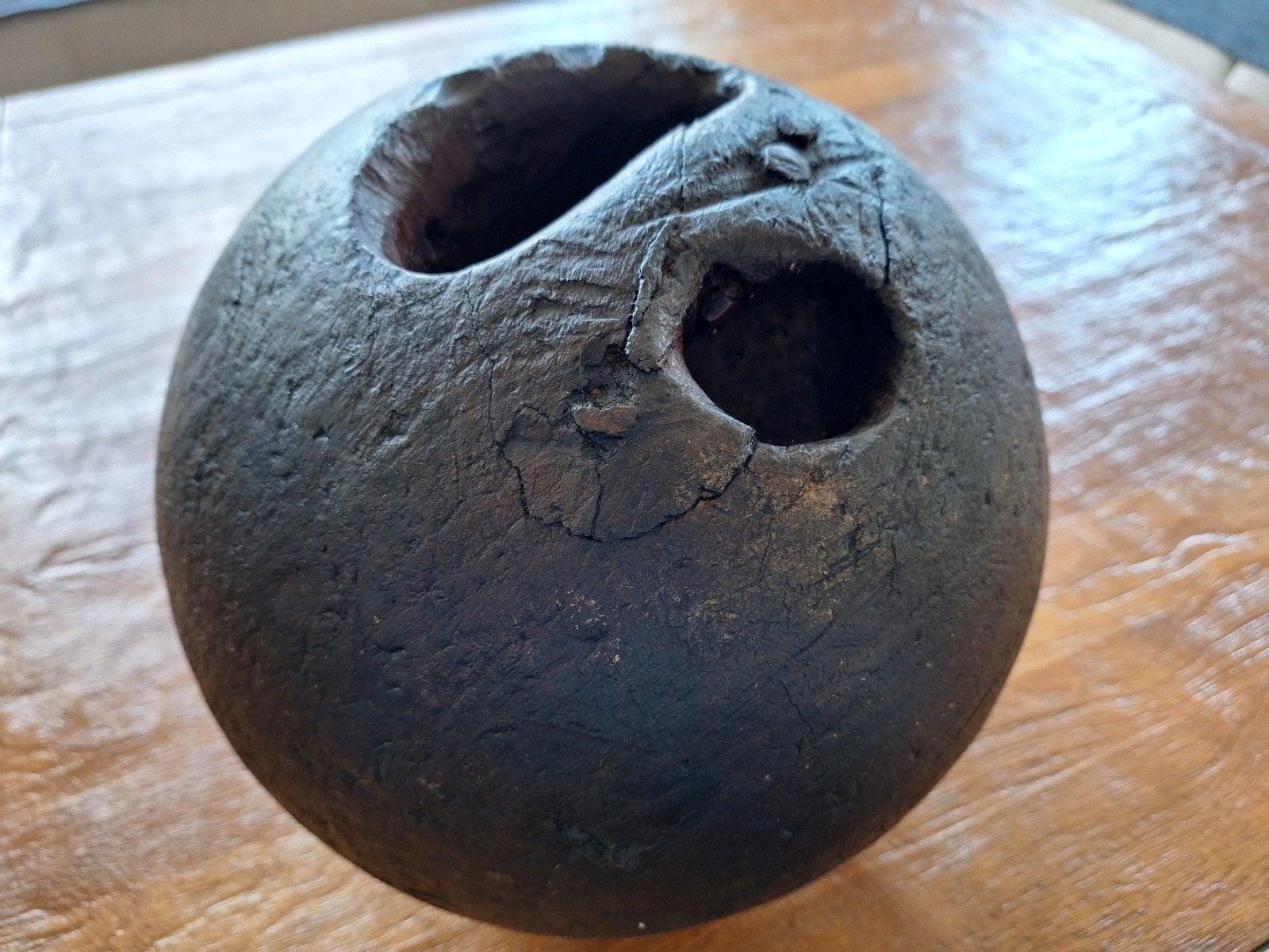 vintage bowling bal, vermoedelijk 120 jr oud, Ophalen of Verzenden