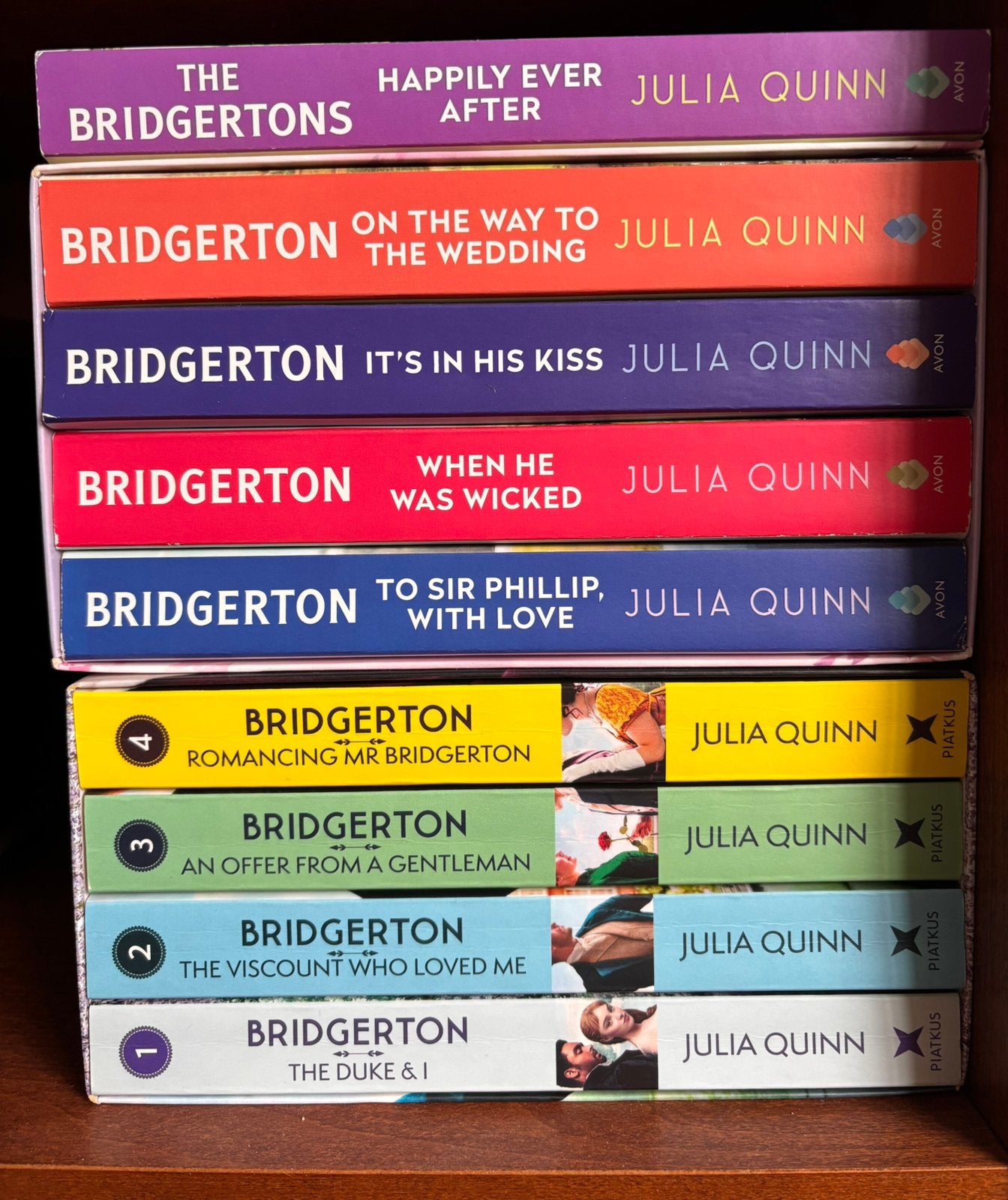 Bridgerton complete set Engelstalig, Boeken, Ophalen, Zo goed als nieuw