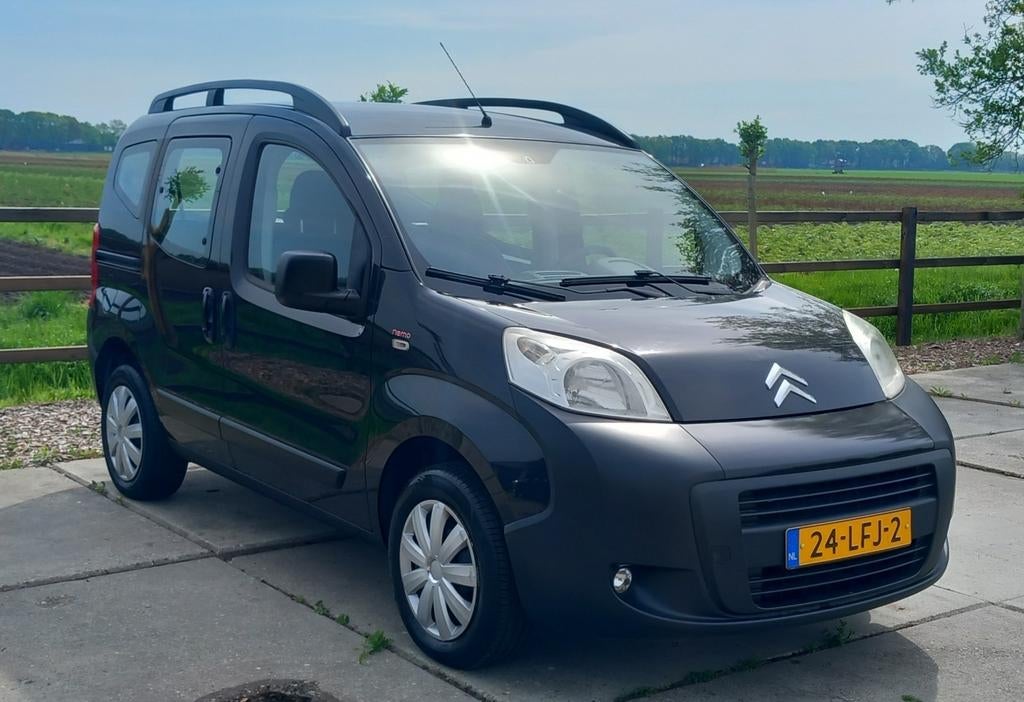 Citroen Nemo.  Airco  . Dubbele schuifdeuren., Auto diversen, Schadeauto's, Ophalen, 1360 cc, Overige carrosserieën, Citroën
