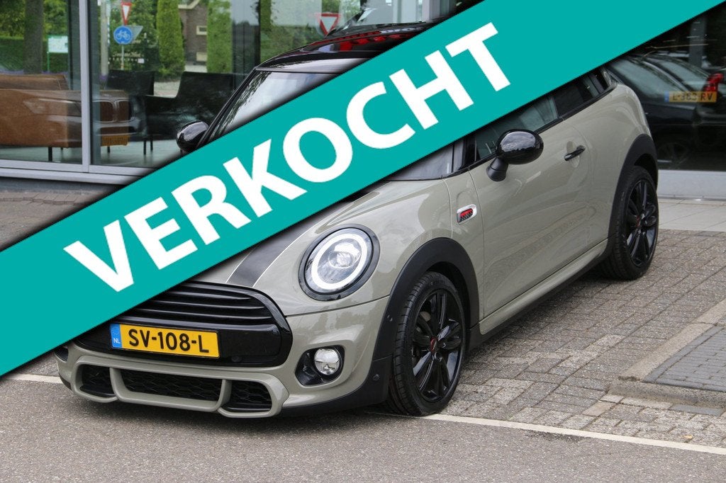 Mini 3-Deurs 1.5 Cooper PANO-DAK NL-AUTO NAP AUTOMAAT!, Auto's, Mini, 136 pk, Gebruikt, Euro 6, 4 stoelen