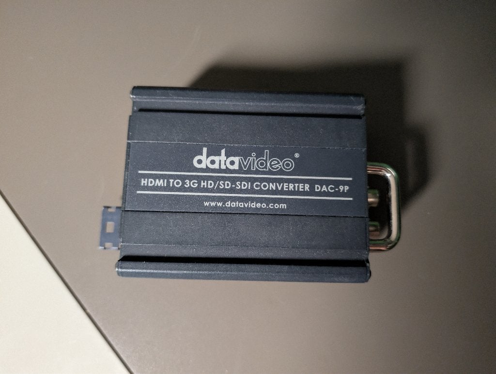 Datavideo DAC-9P HDMI naar 3G HD/SD-SDI Converter, Audio, Tv en Foto, Ophalen of Verzenden, Zo goed als nieuw