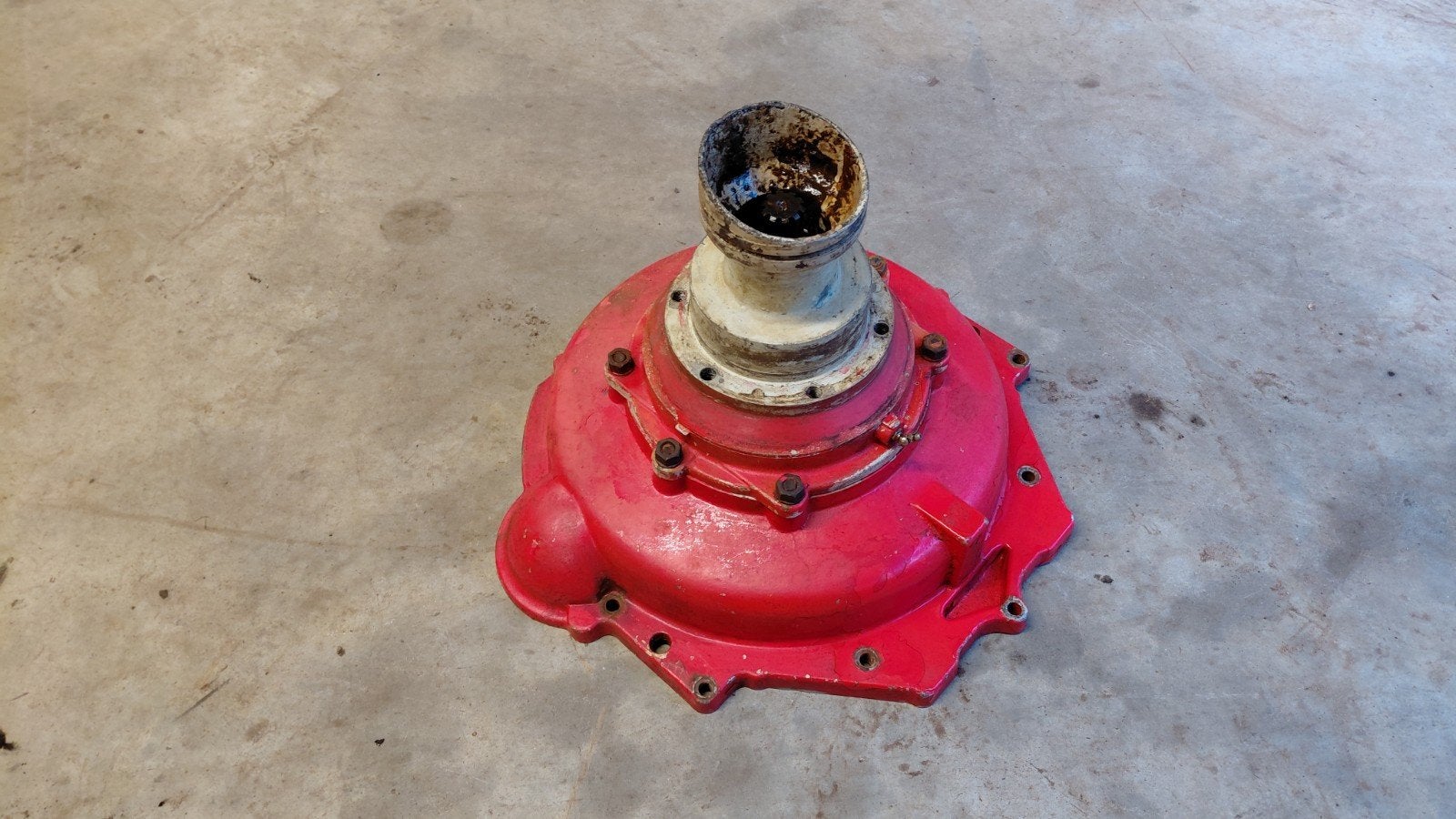 Volvo penta v8 vliegwielhuis, Ophalen of Verzenden, Gebruikt, Motor en Techniek, Motorboot
