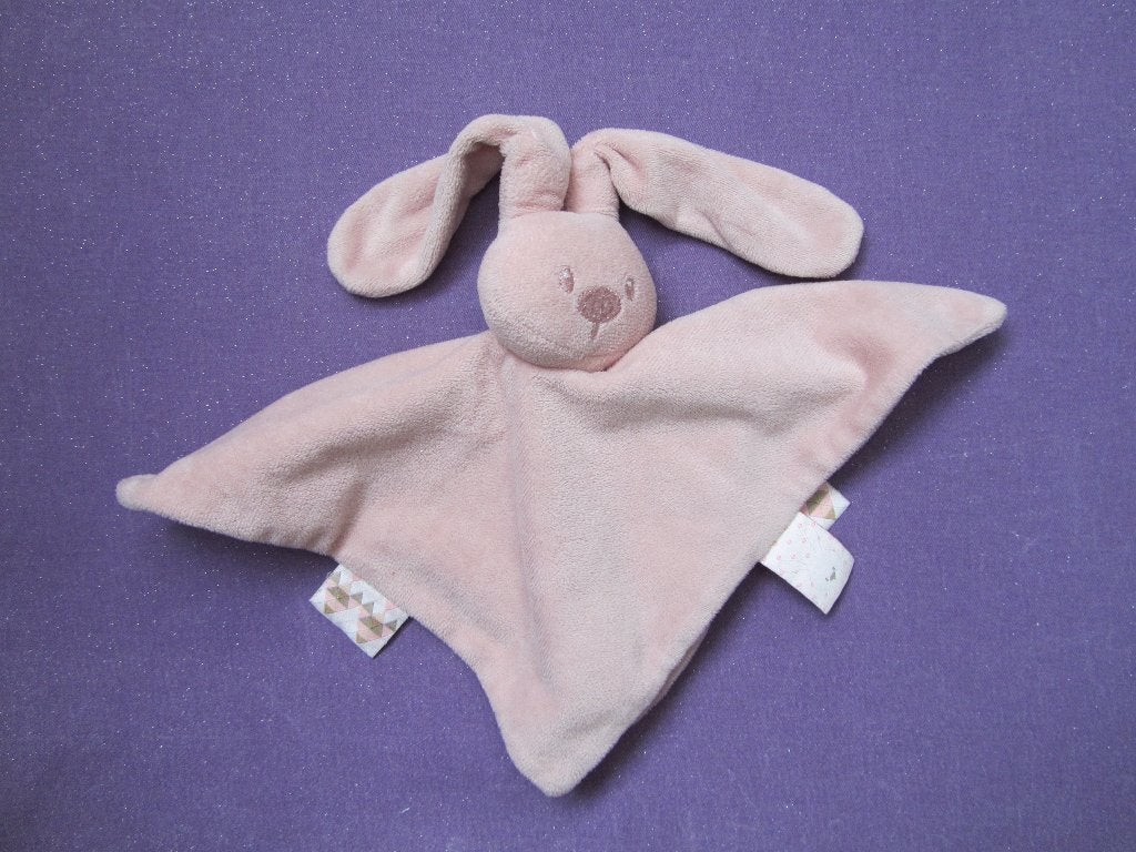 NATTOU JOLLYMEX Knuffeldoekje KONIJN **Nieuw**, Overige merken, Ophalen of Verzenden, Met label, Roze