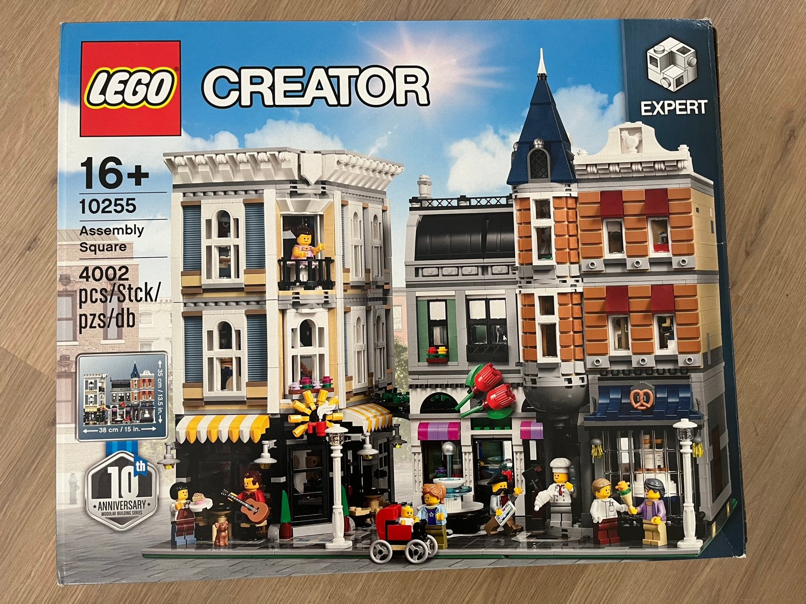 Lego 10255 Assembly Square - Een keer in elkaar gezet, Ophalen, Zo goed als nieuw