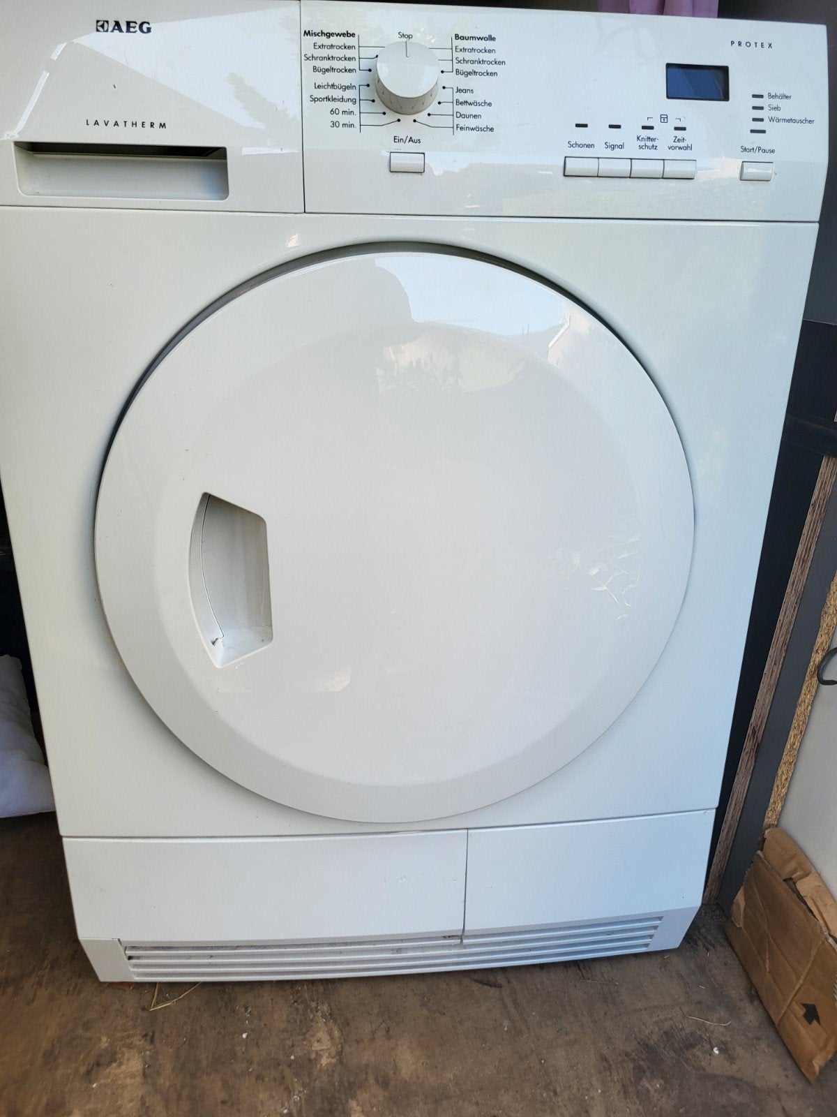AEG Lavaterm 8 KG Condensdroger, Witgoed en Apparatuur, Wasdrogers, Ophalen of Verzenden