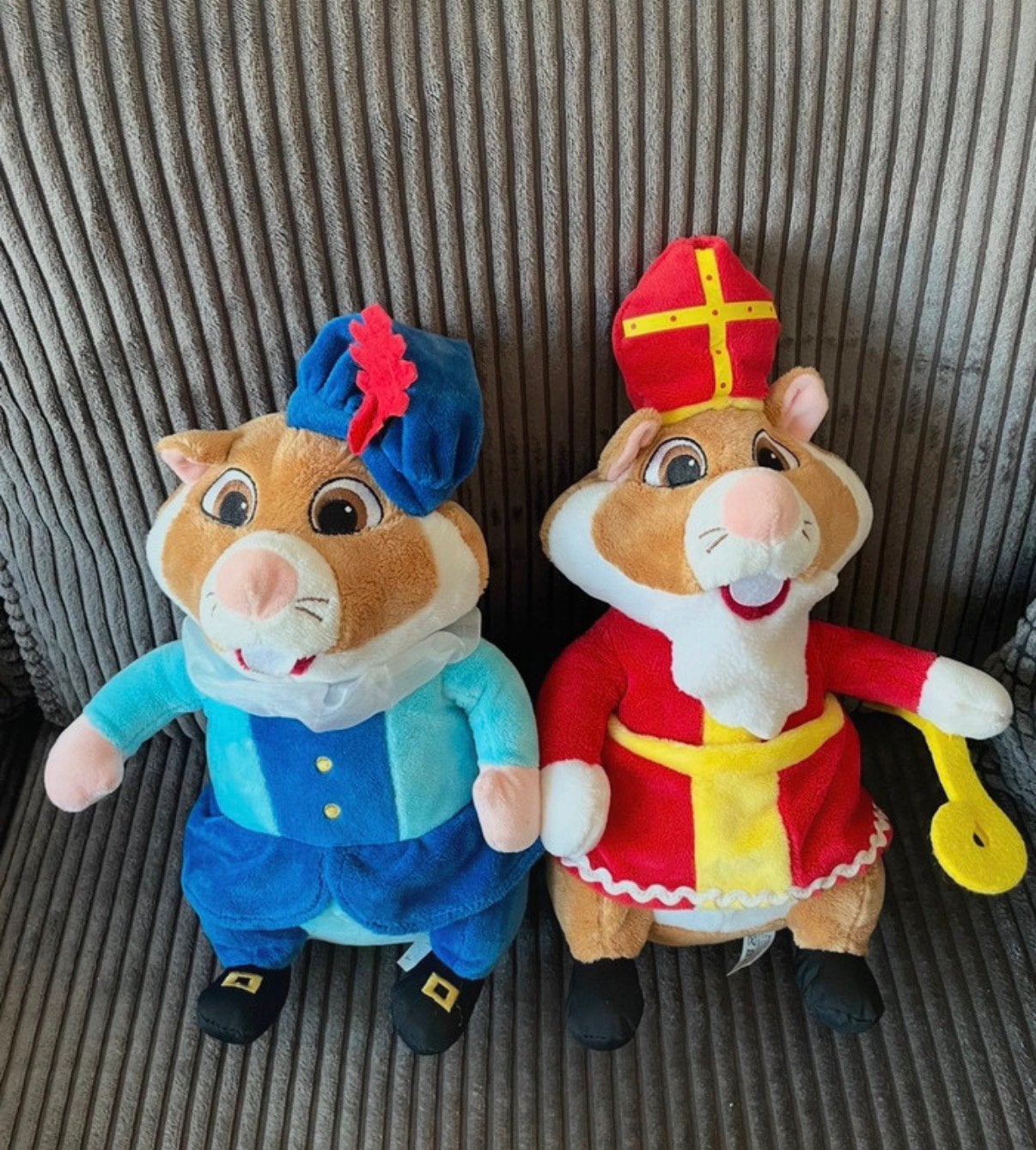 Sint en Piet Hamster Knuffels, Ophalen of Verzenden, Zo goed als nieuw, Overige typen