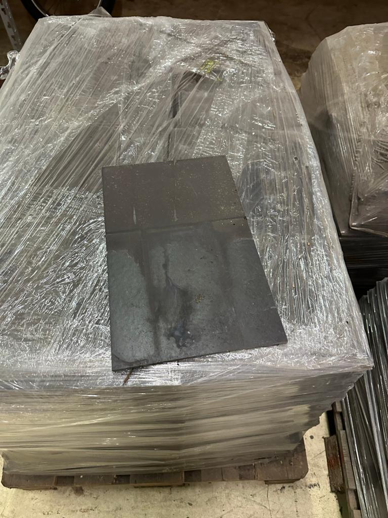 Cement vezel, dakplaatjes 40x26.6 cm., Ophalen, Gebruikt