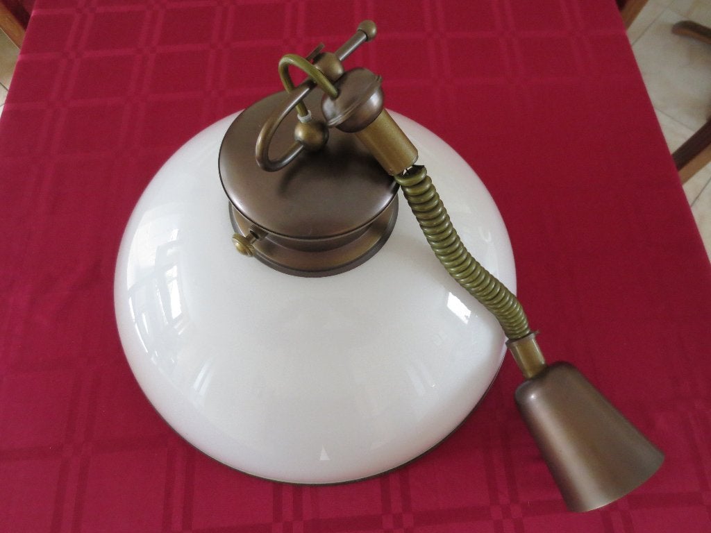 Frantzen hanglamp, Ophalen, Zo goed als nieuw, Glas