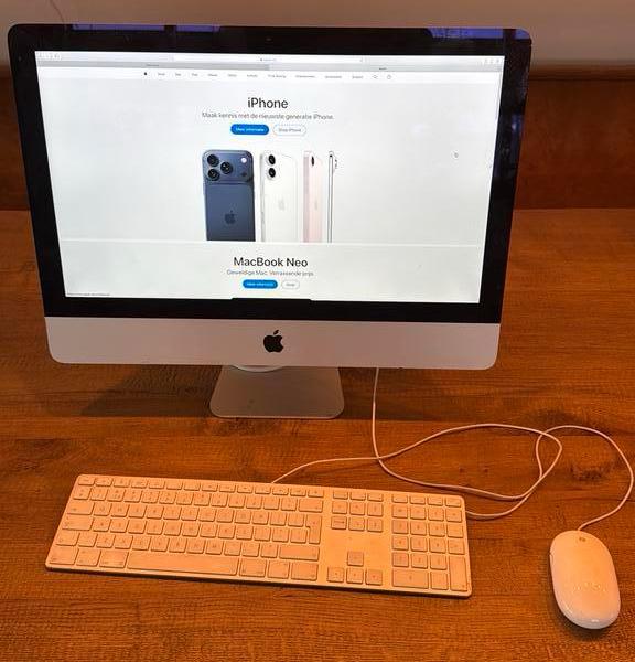iMac (21,5-inch, eind 2012), Ophalen, Gebruikt, 2 tot 3 Ghz, 8 GB