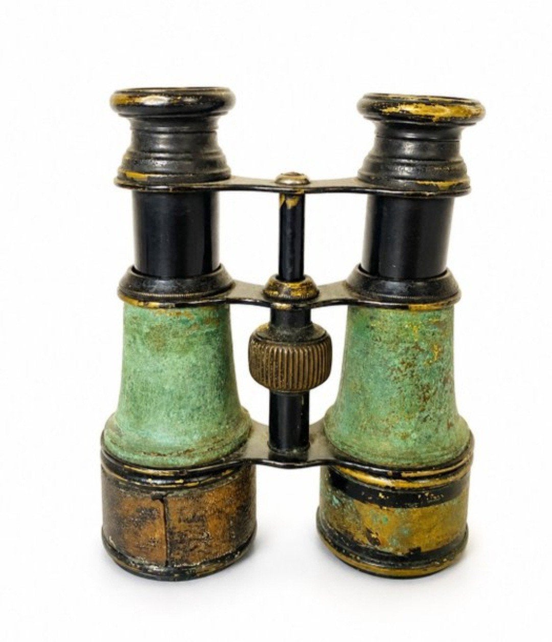 Antieke Franse Jumelle Chevalier verrekijker 1900, Ophalen of Verzenden