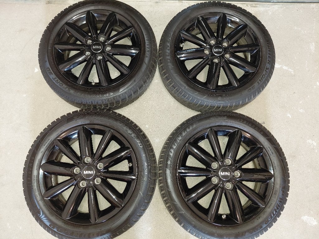 16 inch velgen met winterbanden Mini F55 / F56 / F57, Ophalen