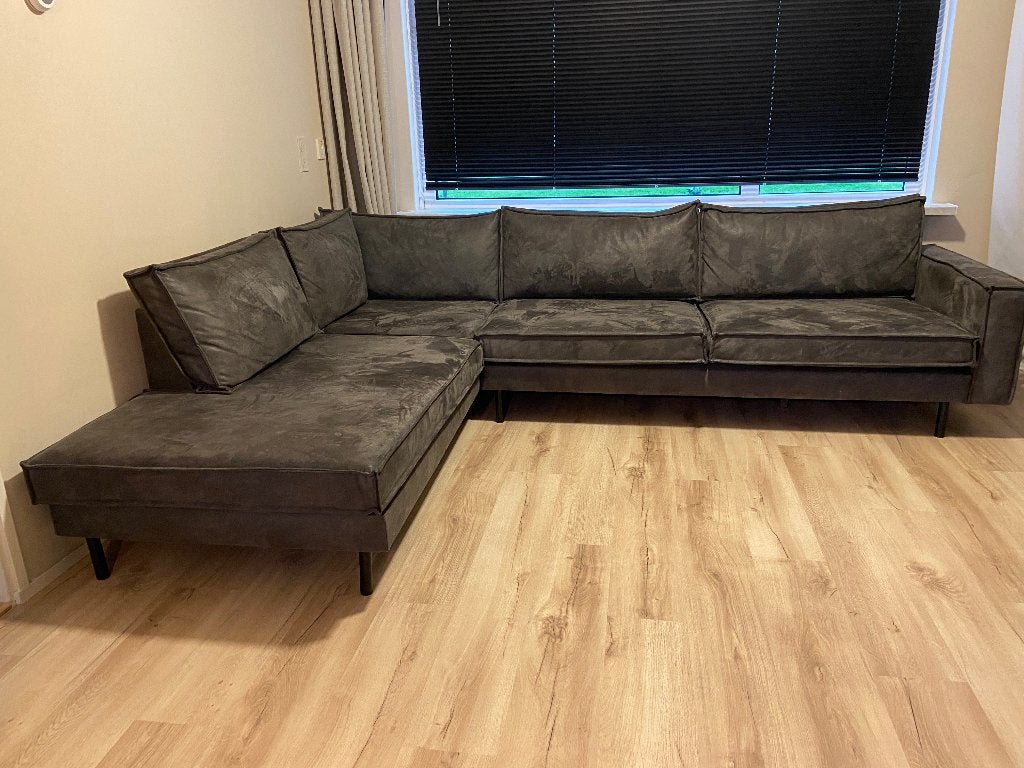 Bank lexington rechts, Ophalen, 250 tot 300 cm, Gebruikt, 100 tot 125 cm