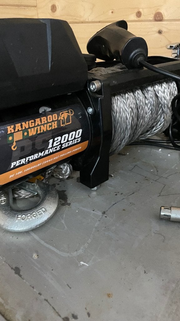 Winch / elektrische Takel Kangaroo 12000, Ophalen