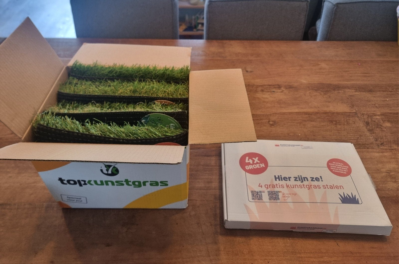 Kunstgras stalen nieuw, Tuin en Terras, Ophalen, Nieuw, Minder dan 10 m²